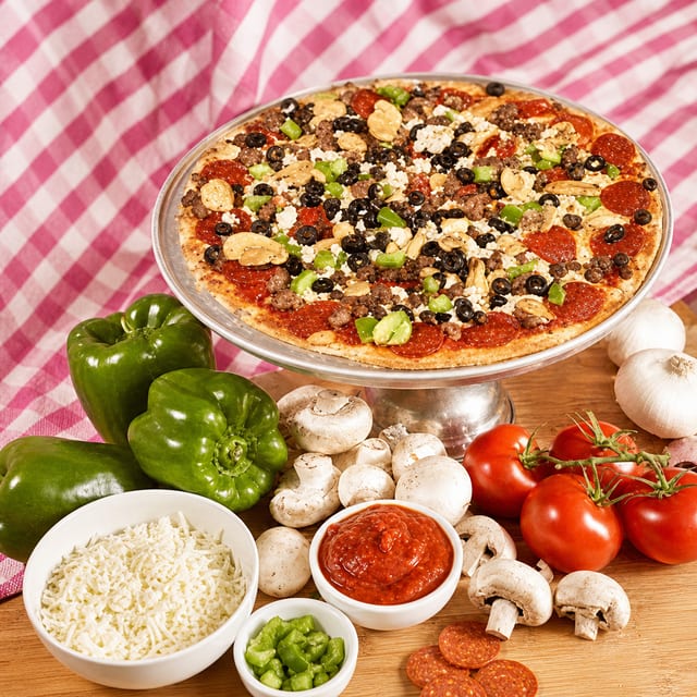 Royal Supreme Pizza.
