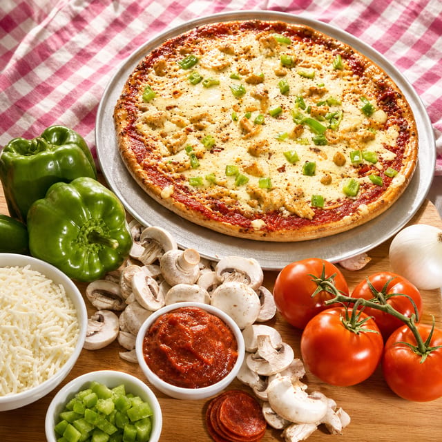 Veggie Pizza.